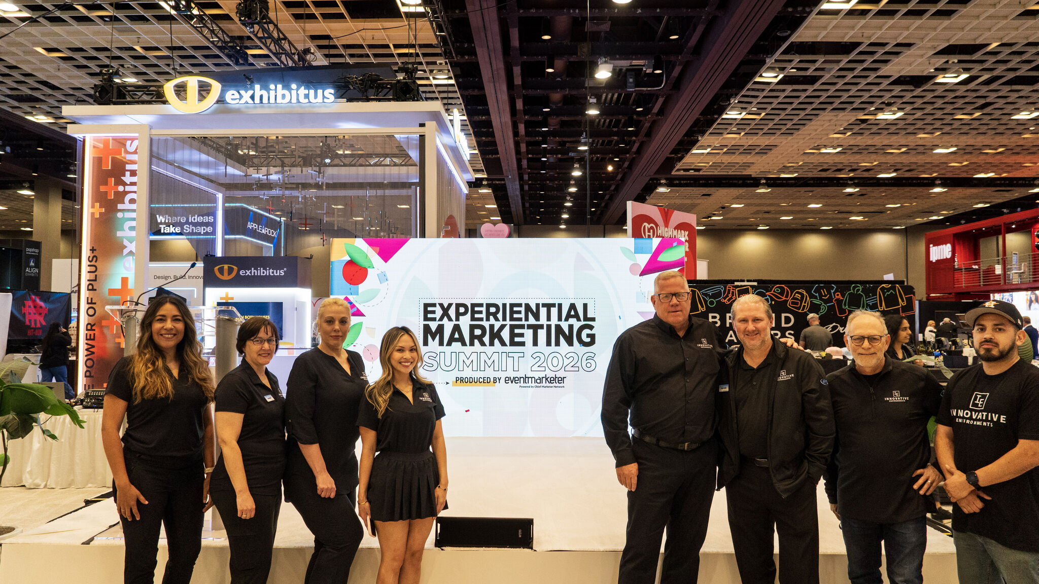 Leena Tran and the Innovative Environments team at Experiential Marketing Summit 2026